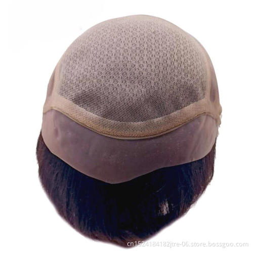 factory wholesale hot sales human hair silicone wigcap